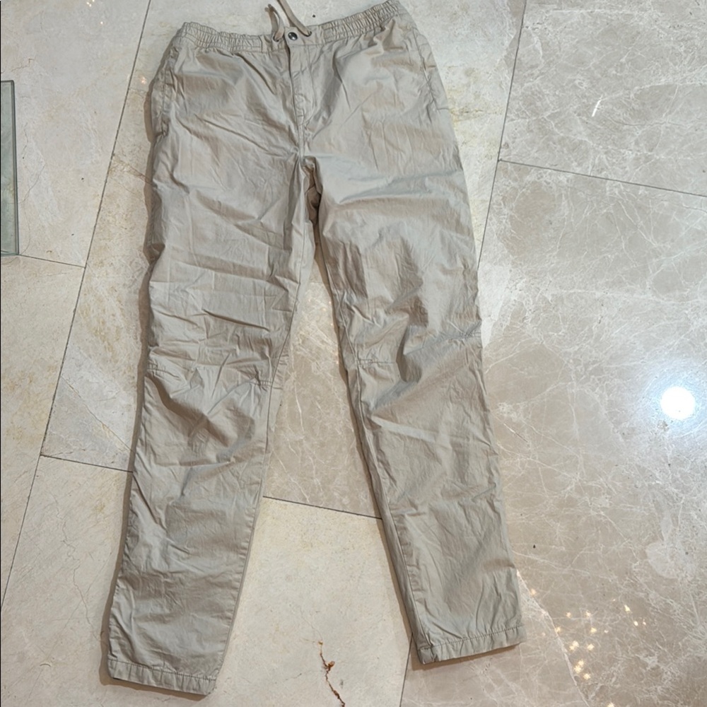Men's Beige Casual Pants